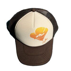 Women's Trucker Hat California Poppy